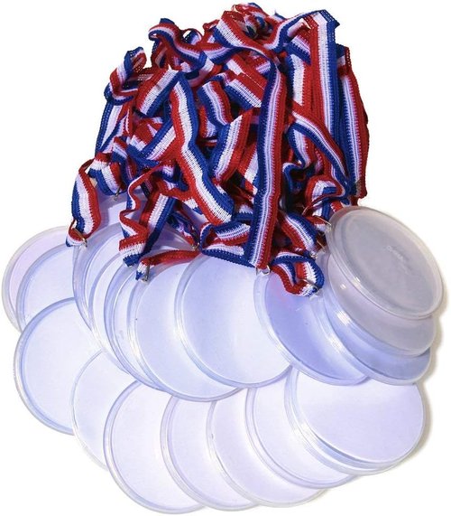 Design Your Own Award Medals - Customizable 24 Pack for Unique Recognition