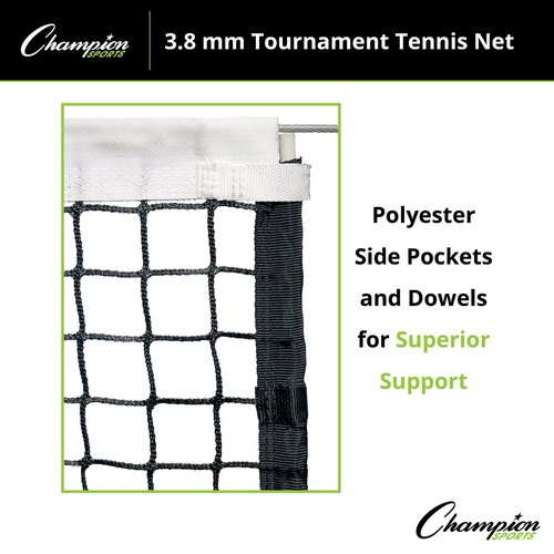 Champion Sports Four Season Tournament Tennis Net