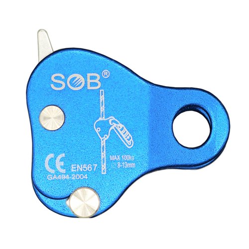 SOB Climbing Fall Protection Device The Riser Protects The Aluminum Magnesium Alloy Rope Clip, which is Used for high-Altitude Operation and Rescue During Climbing Rocks