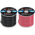 Marine Wire 18 Gauge - 200FT Red & Black Tinned Copper Boat Cable for Automotive & Outdoor Use