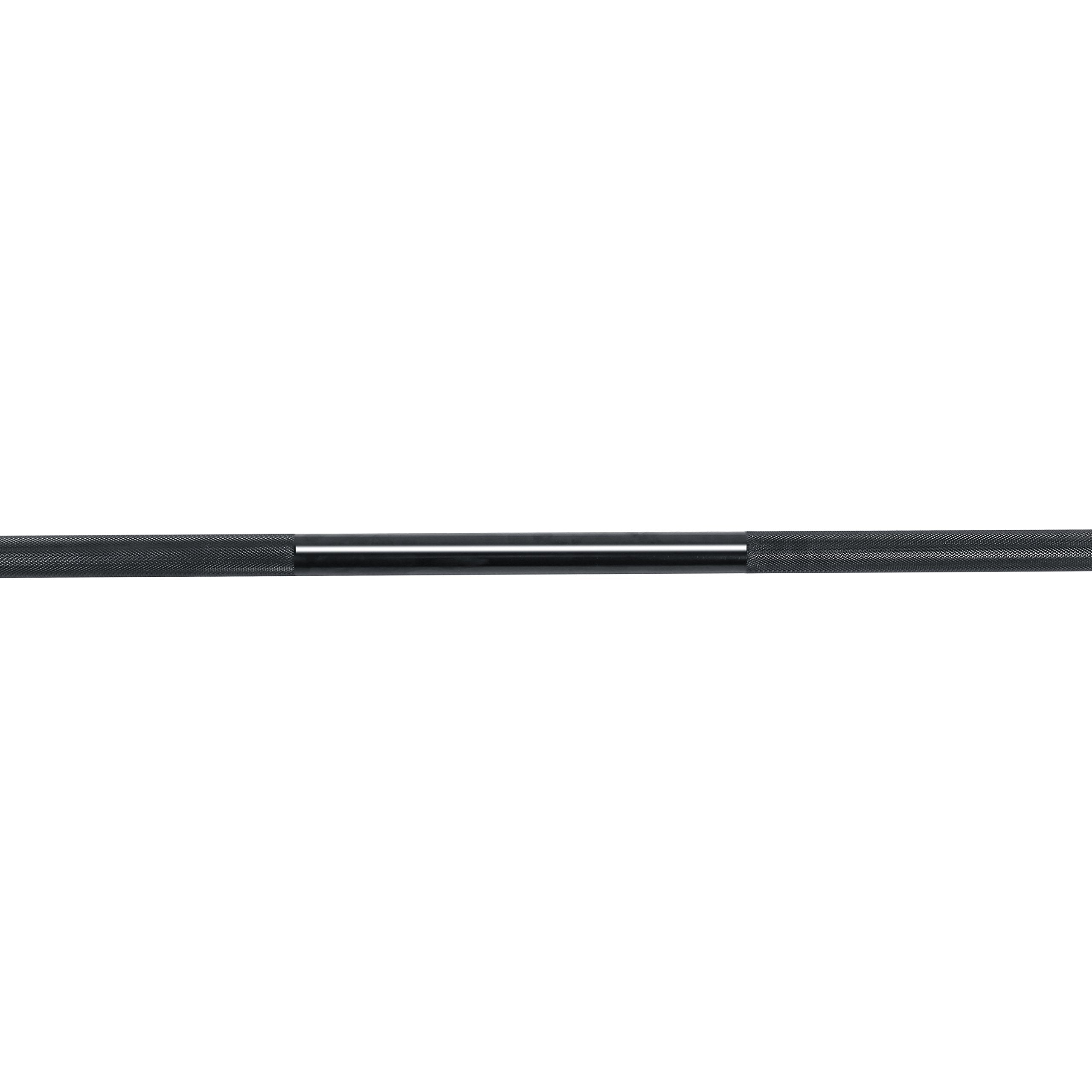 Signature Fitness Olympic Barbell Standard Weightlifting Barbell, NEW-2IN6FT-BLK