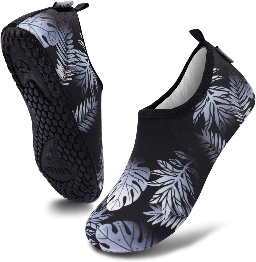 VIFUUR Aqua Yoga Shoes - Quick-Dry Barefoot Water Sports Socks for Men & Women | Slip-On Design