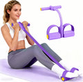 Pedal Resistance Bands by Skiennix - Durable 6-Tube Fitness Bands for Abdomen, Waist, Arms & Legs