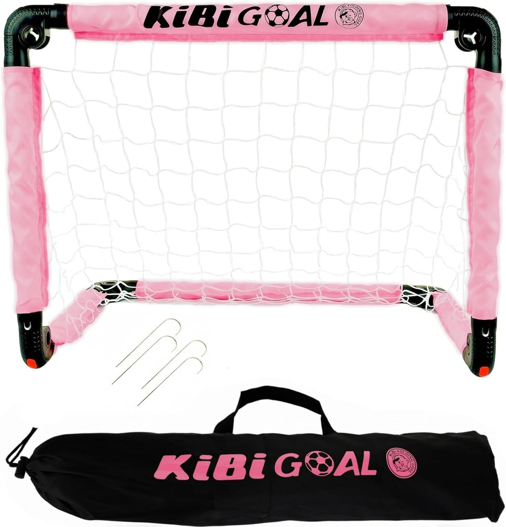Soccer Goal - Small Foldable Kids' Goal for Indoor/Outdoor Play | Perfect Mini Soccer Gift