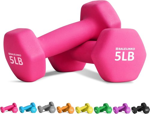 Balelinko Home Gym Equipment - Versatile Strength Training & Pilates Weights Set for All Ages