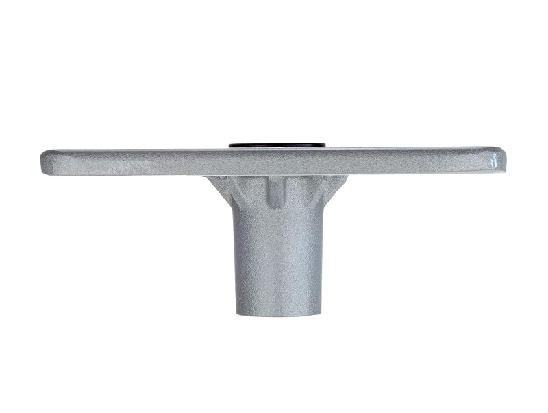 Attwood Swivl-Eze Lock'N-Pin Aluminum 7x7 Base for Marine Pedestal – One Size+Base