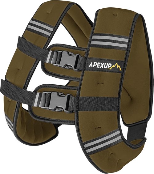 APEXUP Weighted Vest - Versatile Workout Gear for Men & Women | Ideal for Strength Training & Running