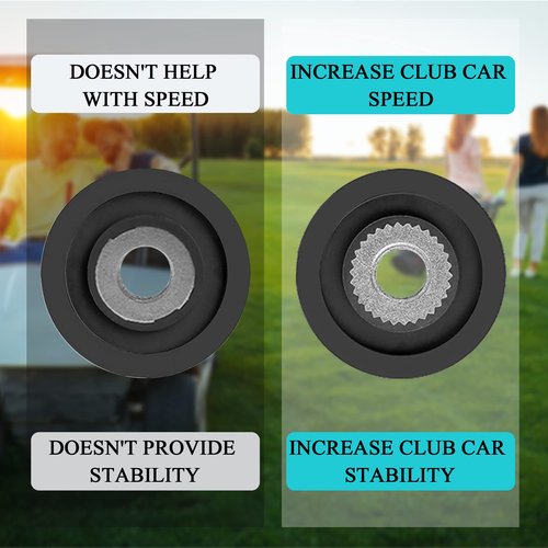 9.99WORLD MALL Golf Cart IQ Speed Sensor Deluxe Set Increased Stability & Speed for 48V Electric Golf Cart Club Car DS/Onward/Tempo/Precedent ADC