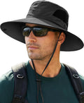Skiennix Waterproof Sun Hat - Wide Brim Bucket Hat for Men & Women | Foldable Outdoor Fishing & Hiking