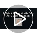 FoldyLock Forever Folding Bike Lock 90cm - High Security Bicycle Lock with Keys