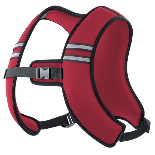 ZELUS Weighted Vest, Washable Z-Fit Soft Iron Weighted Vest for Women and Men, 5/10/15 lb Weight Vest with Reflective Strips & Adjustable Straps, Ultra Thin Weight Vest for Gym Strength Training, (5lb) Red