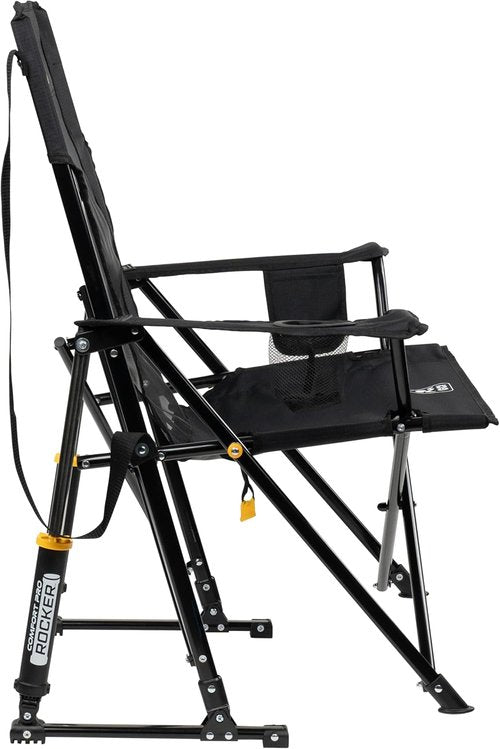 GCI Outdoor Comfort Pro Rocker Camping Chair - Portable Folding Rocking Chair with Armrests & Drink Holder | USC Trojans