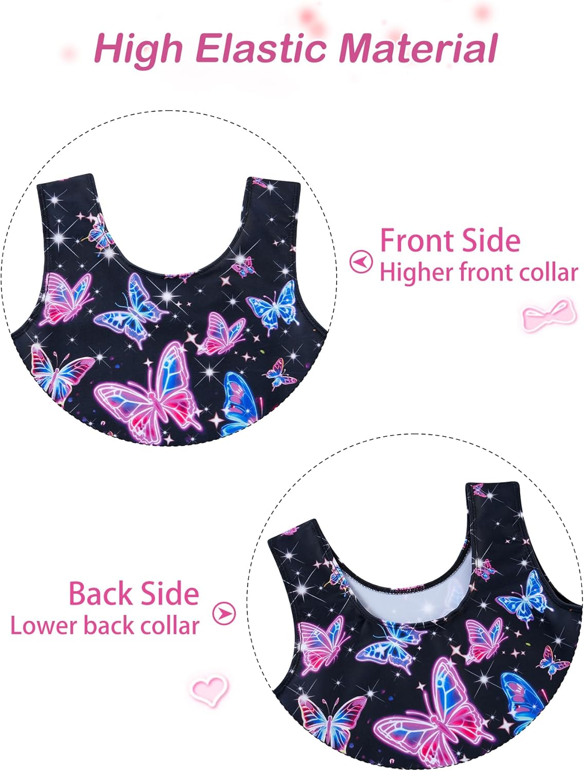 TUONROAD Girls Gymnastics Leotards - Cute Toddler Unitard for Dance & Tumbling | Sizes 2-10T