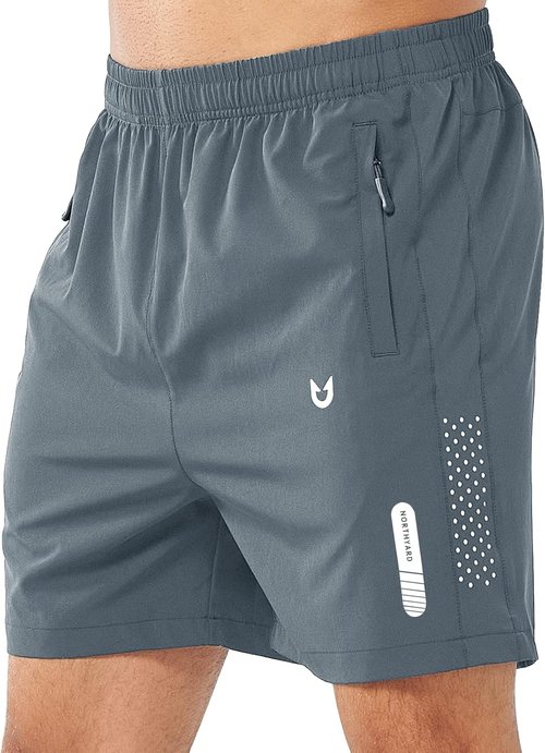 NORTHYARD Men's Athletic Running Shorts - Quick Dry Lightweight Gym Workout | 5"/7"/9" Sizes Available