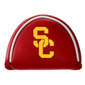 Team Golf NCAA Southern California Putter Cover - Mallet (Color) - Printed Team Golf NCAA Putter Cover - Mallet Printed, Fits Most Mallet Putters, Easily Slips on and Secures with Velcro Closure