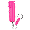 SABRE 2-in-1 Pepper Gel with Detachable Safety Whistle Keychain, 3X longer spray time, 12-Foot, Whistle for Help and Can Be Heard Up to 750 Feet, UV Marking Dye, Ergonomic Finger Grip, Flip Top Safety