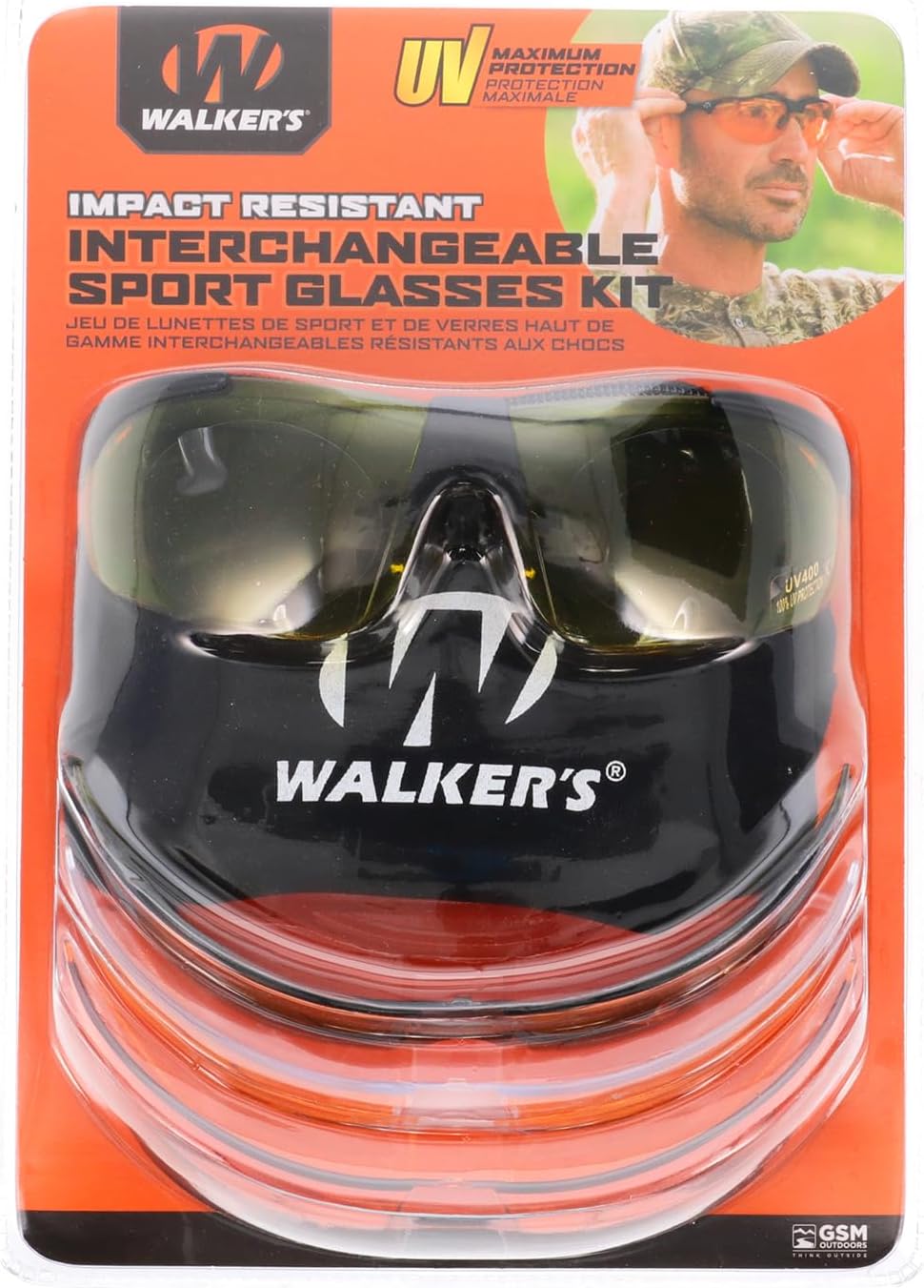 Walker’s Sport Glasses - Durable UV Protection | Lightweight Design for Active Lifestyles