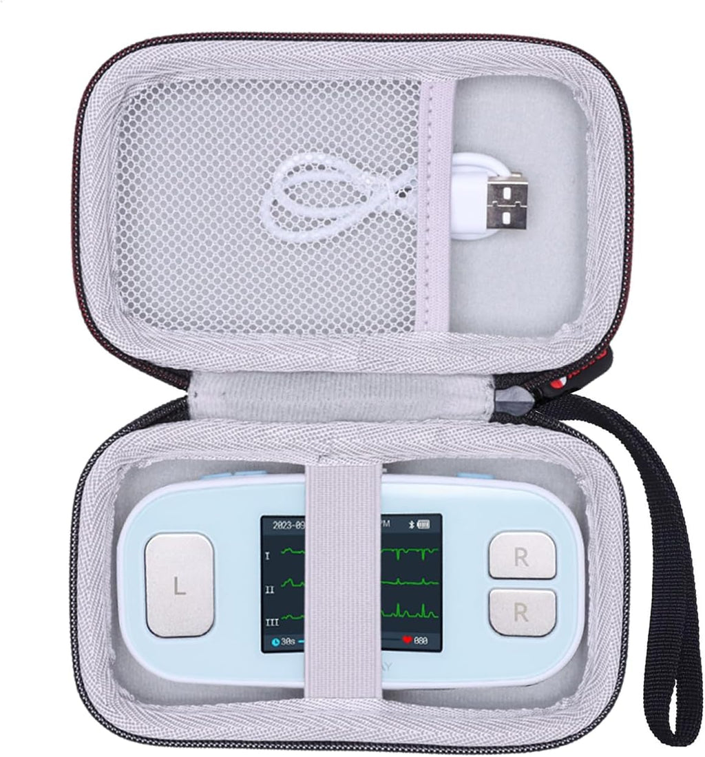XANAD Hard Case for EMAY 6L Portable ECG Monitor - Durable Protection & Lightweight Design