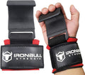 Iron Bull Strength Weight Lifting Hooks - Heavy Duty Deadlift Straps with Thick Padding | Durable Wrist Support