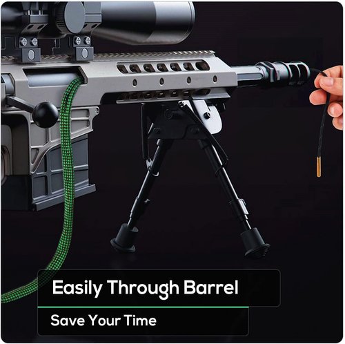 EZshoot Bore Cleaner - Reusable Gun Cleaning Tool for .223, 5.56mm, .22, 9mm, .380, 12 GA & More