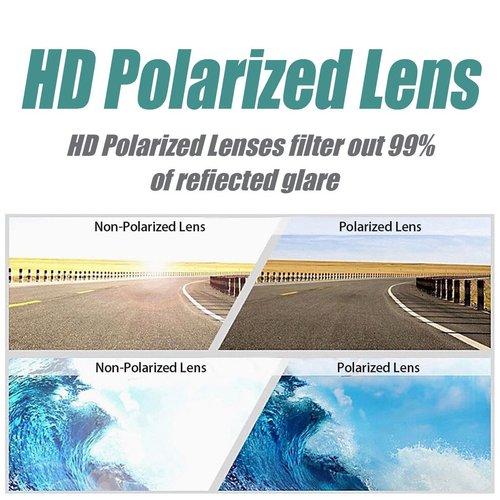 Duduma Polarized Sports Sunglasses for Men Women Running Cycling Fishing Golf Driving Shades Sun Glasses