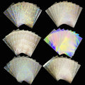 2.4x3.5in 300 Pcs Kpop Photocard Sleeves Laser Holographic Card Protectors