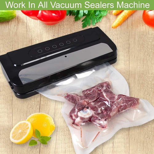 MakMeFre Vacuum Sealer Bags Rolls - 8 Pack (4 Rolls 8"x20' & 4 Rolls 11"x20') | BPA Free, Puncture Resistant, Ideal for Sous Vide Cooking