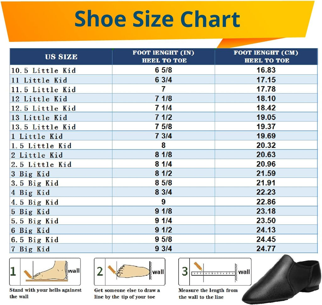 Skiennix Split Sole Jazz Shoes for Kids - Comfortable Dance Footwear for Toddlers to Big Kids