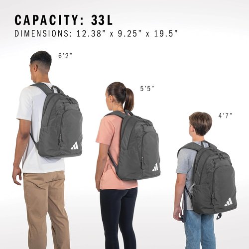 Defender 5 Sports Backpack - Durable 33L Athletic Gym & Laptop Travel Bag
