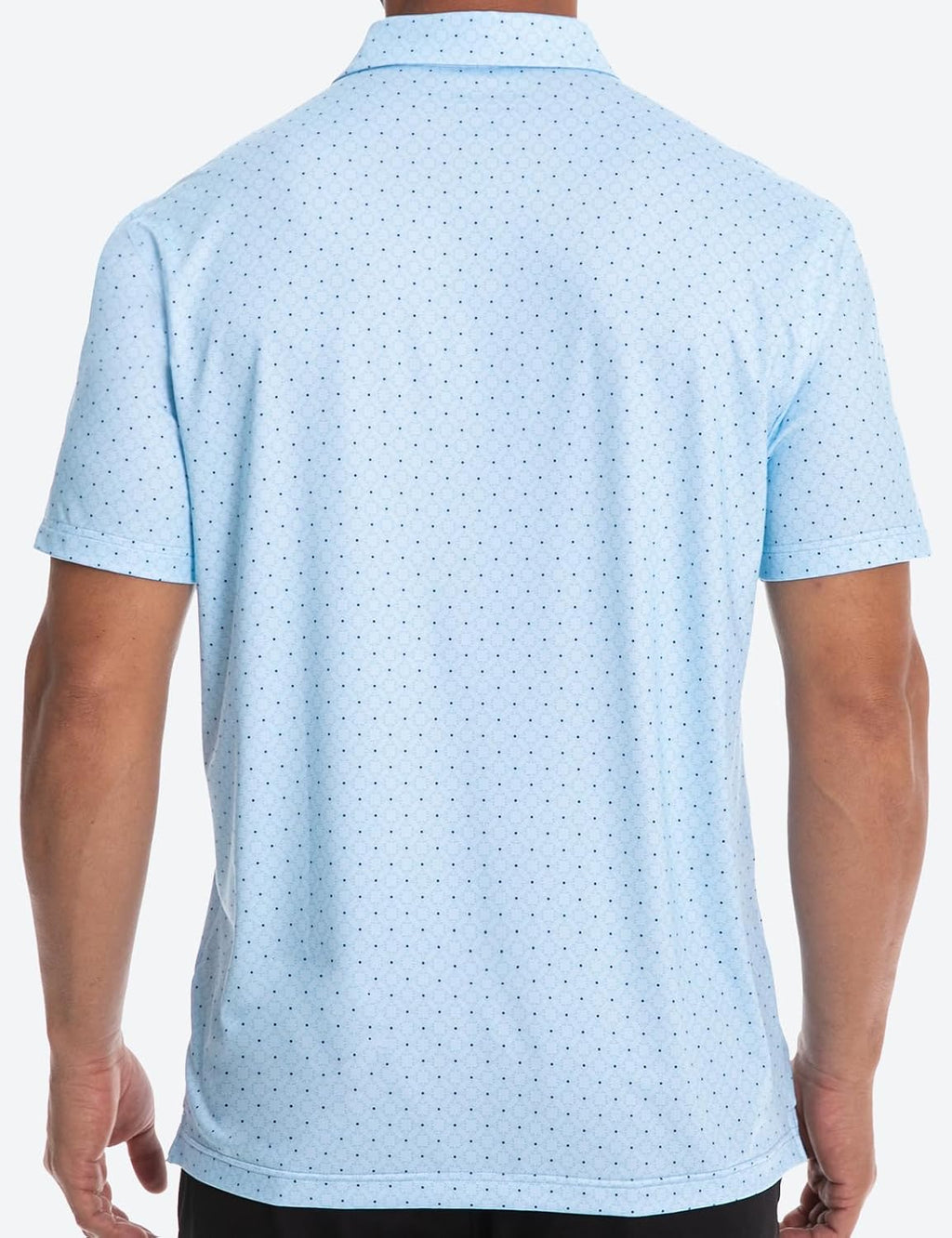 Skiennix Men's Golf Polo Shirt - Short Sleeve Dry Fit Moisture-Wicking Performance | Stylish Print Design
