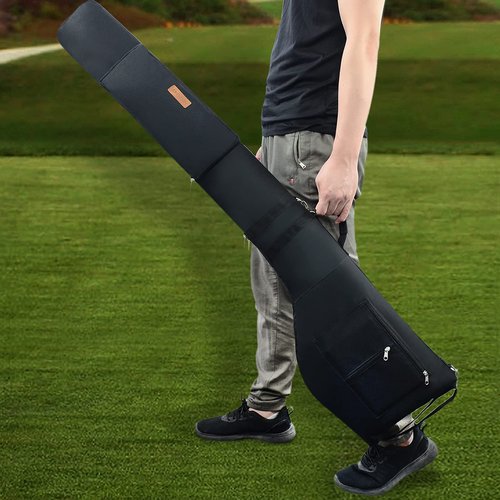 AKOZLIN Golf Clubs Carry Bag 8-10 Lightweight Foldable Travel Sunday Golf Case with Strap Waterproof Sunday Bag