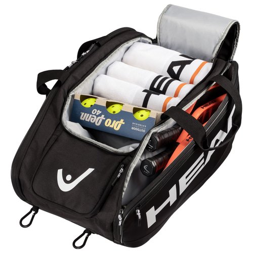 HEAD Pro Pickleball Bag Black/White