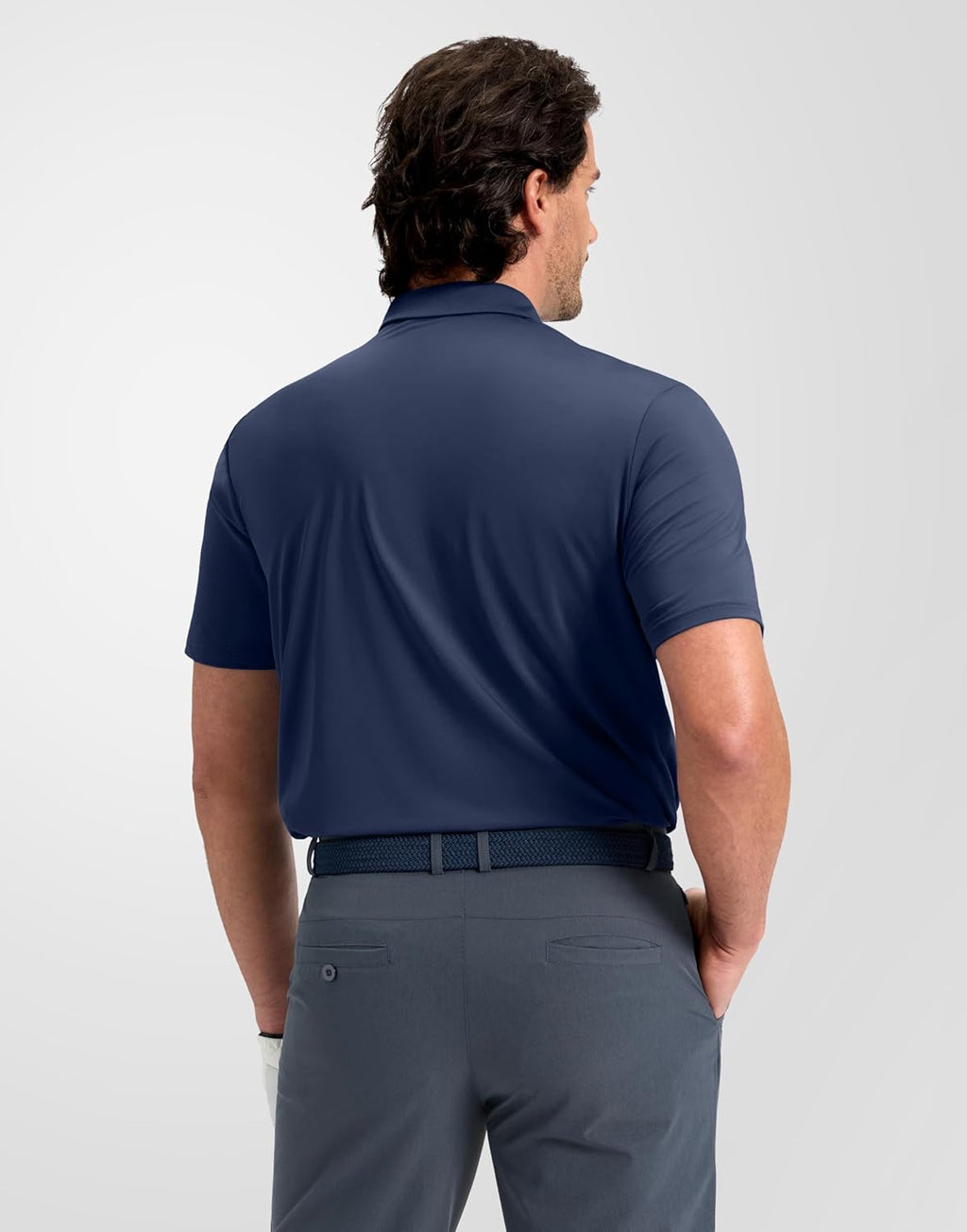 Obla Men's Golf Shirt - Short Sleeve Dry Fit Moisture-Wicking Polo | Athletic Casual Wear