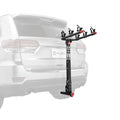 Allen Sports Deluxe Locking Quick Release 3-Bike Carrier for 2 in. & 1 4 in. Hitch, Model 532QR, Black