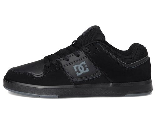 DC Shoes Mens Cure Skate Shoe Black/Black