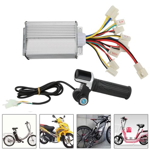 Keenso 36v Controller, Multifunctional 1000w Ebike Throttle Speed Controller for Electrical Scooter E Bike Bicycle Tricycle