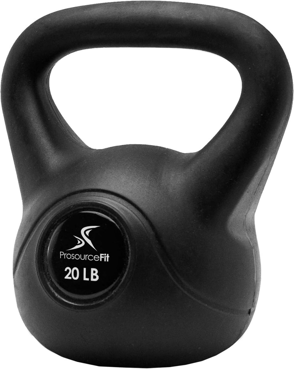 ProsourceFit Vinyl Kettlebell - Durable Weights for Strength Training | Available in 10-35 lbs