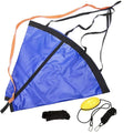 35'' Drift Sock with Dump Line, Harness & Buoy Sea Anchor Kit for Boats, Kayaks