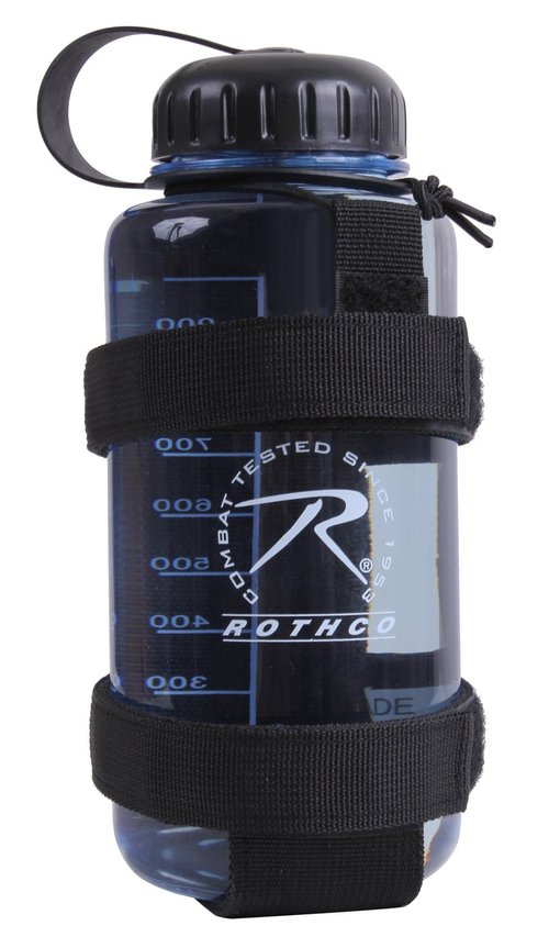Rothco Lightweight MOLLE Bottle Carrier (Black)