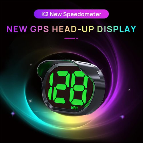GPS Digital Speedometer for Car MPH, USB Connect Plug and Play for Car Truck Motor SUV All Vehicles, Automatic Brightness Adjustment,Large Font Display