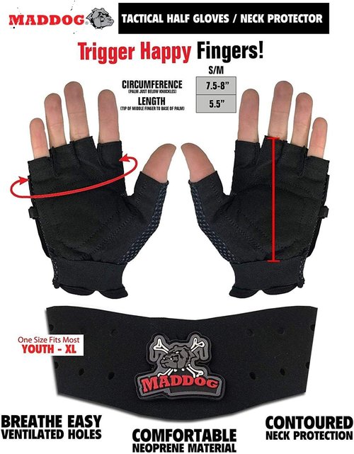 Maddog Tippmann Cronus Tactical Paintball Gun Marker - Complete Starter Package for Beginners