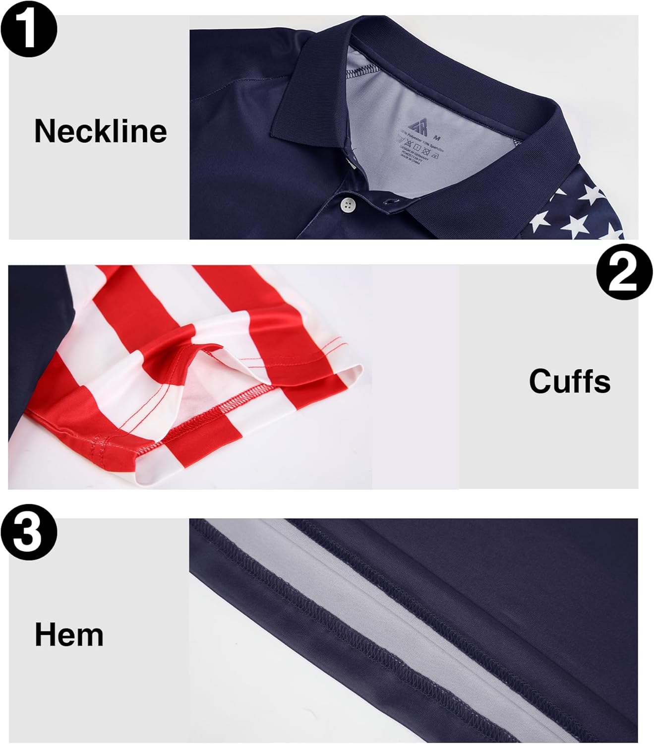 ZITY Men's Golf Polo Shirt - Short Sleeve Tactical Design | Moisture-Wicking Outdoor Apparel