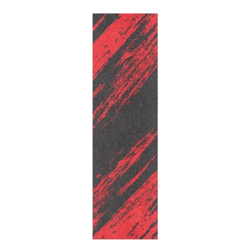ElliTarr Skateboard Grip Tape Sheet 44 x 10 Inch Longboard Grip Tape Griptape Skateboard Scooter Sandpaper Griptape Red and Black