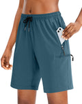 SANTINY Women's Hiking Cargo Shorts - Quick Dry, Lightweight Summer Shorts with Zipper Pockets | Available in 5'', 7'', 9'' Sizes