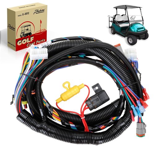 Roykaw Golf Cart Main Harness Control Wiring Harness for Club Car Precedent/Tempo Since 2014, Gas & Electric Golf Carts, Replaces OEM# 104023201