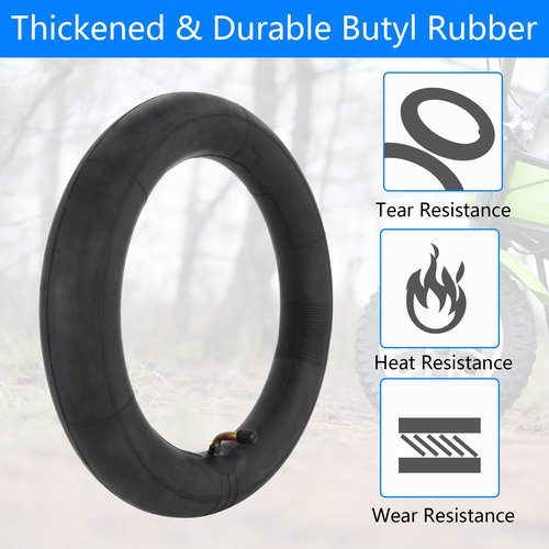 RUTU 12.5x2.75 Tire Inner Tube Set 12-1/2x2-3/4 Tire for MX350 MX400 Rocket Electric Dirt Bike Scooter Stroller X-Treme X-560 eZip E-500 E-750 E-900 1 Set