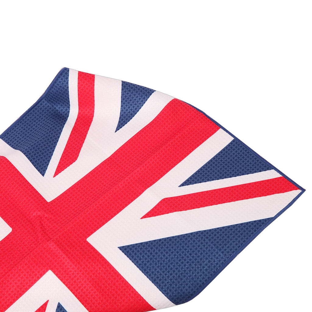 SHABIER United Kingdom Golf Towel Golf Microfiber Waffle Pattern Golf Towel (The Union Jack)