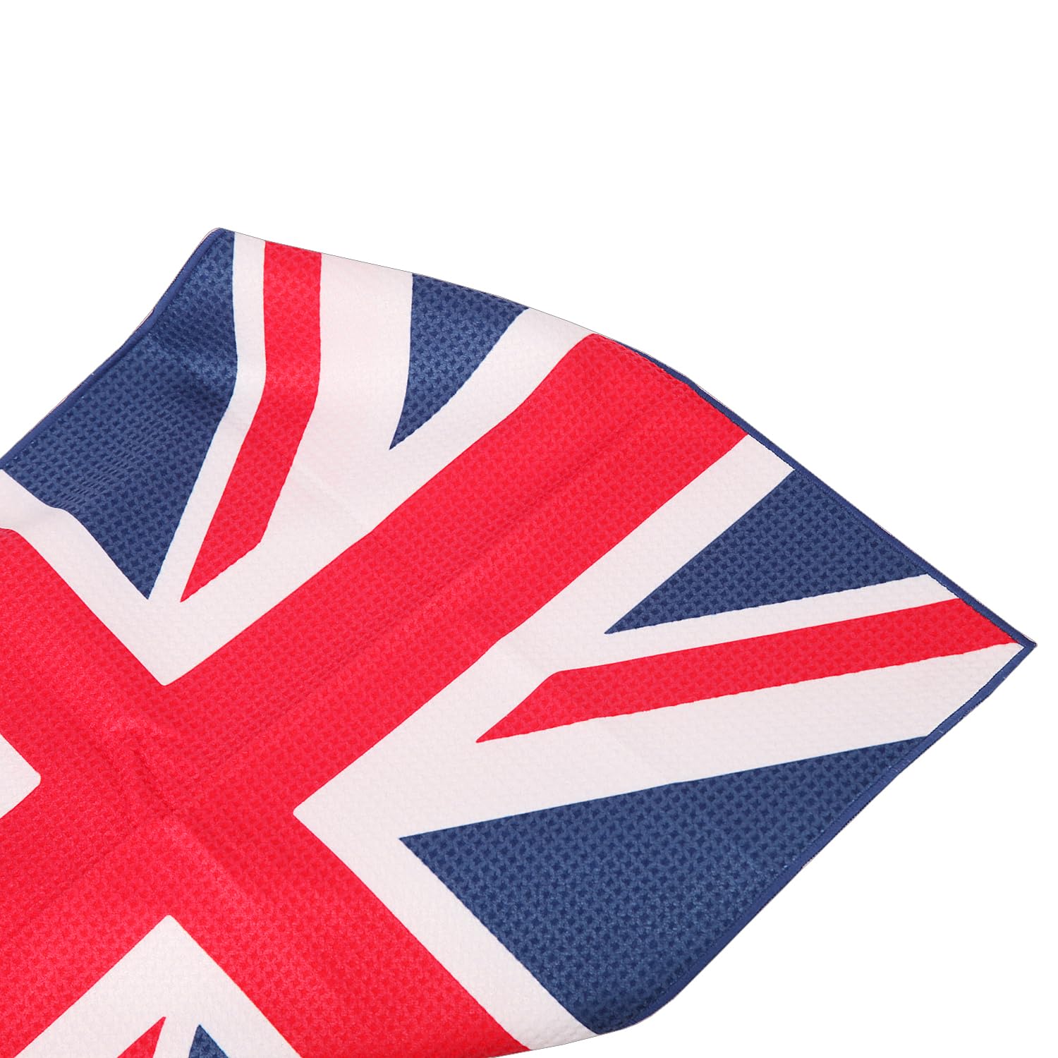 SHABIER United Kingdom Golf Towel Golf Microfiber Waffle Pattern Golf Towel (The Union Jack)
