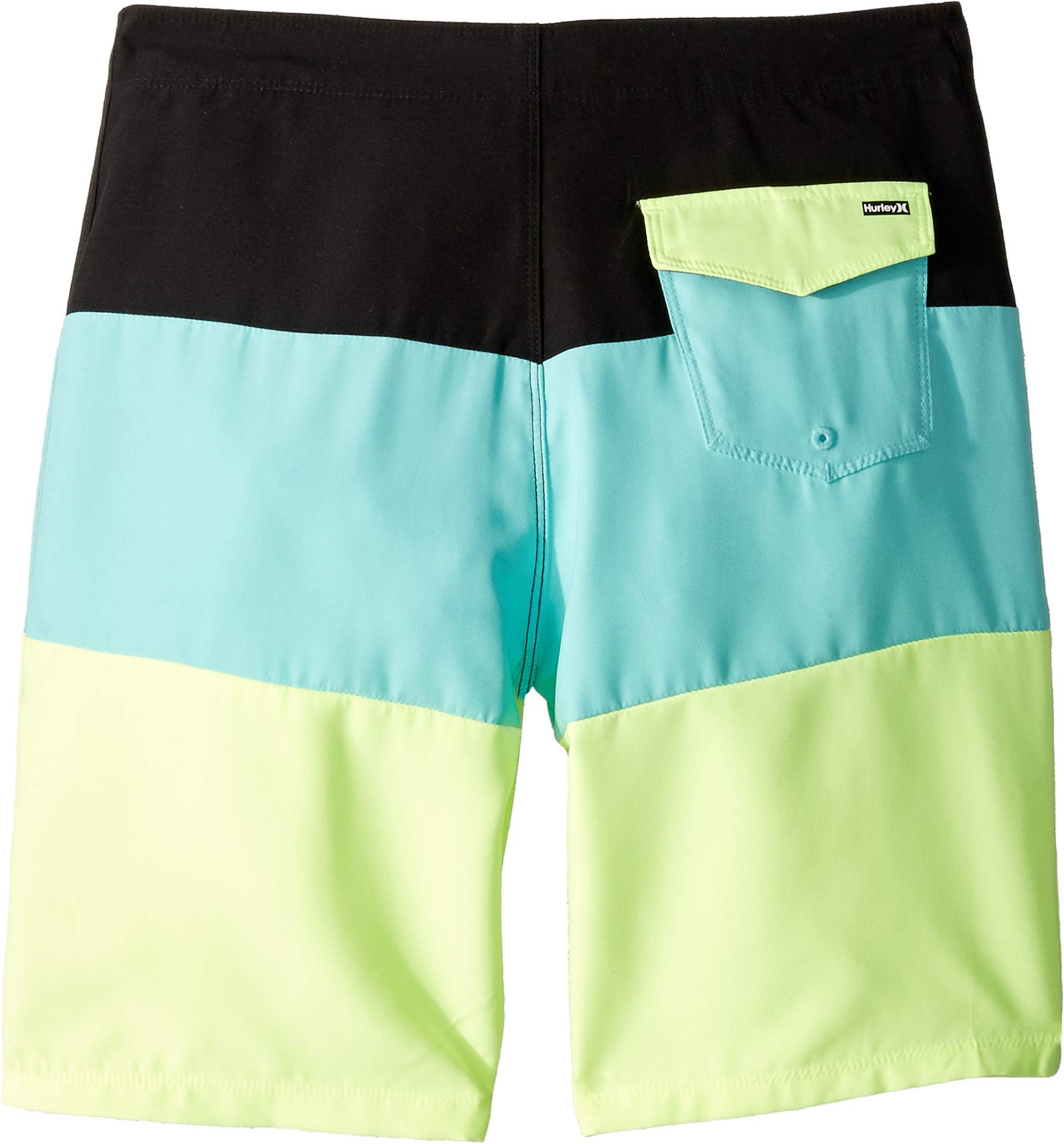 Hurley Boys' Big Classic Board Shorts, Tropical/Black, 10