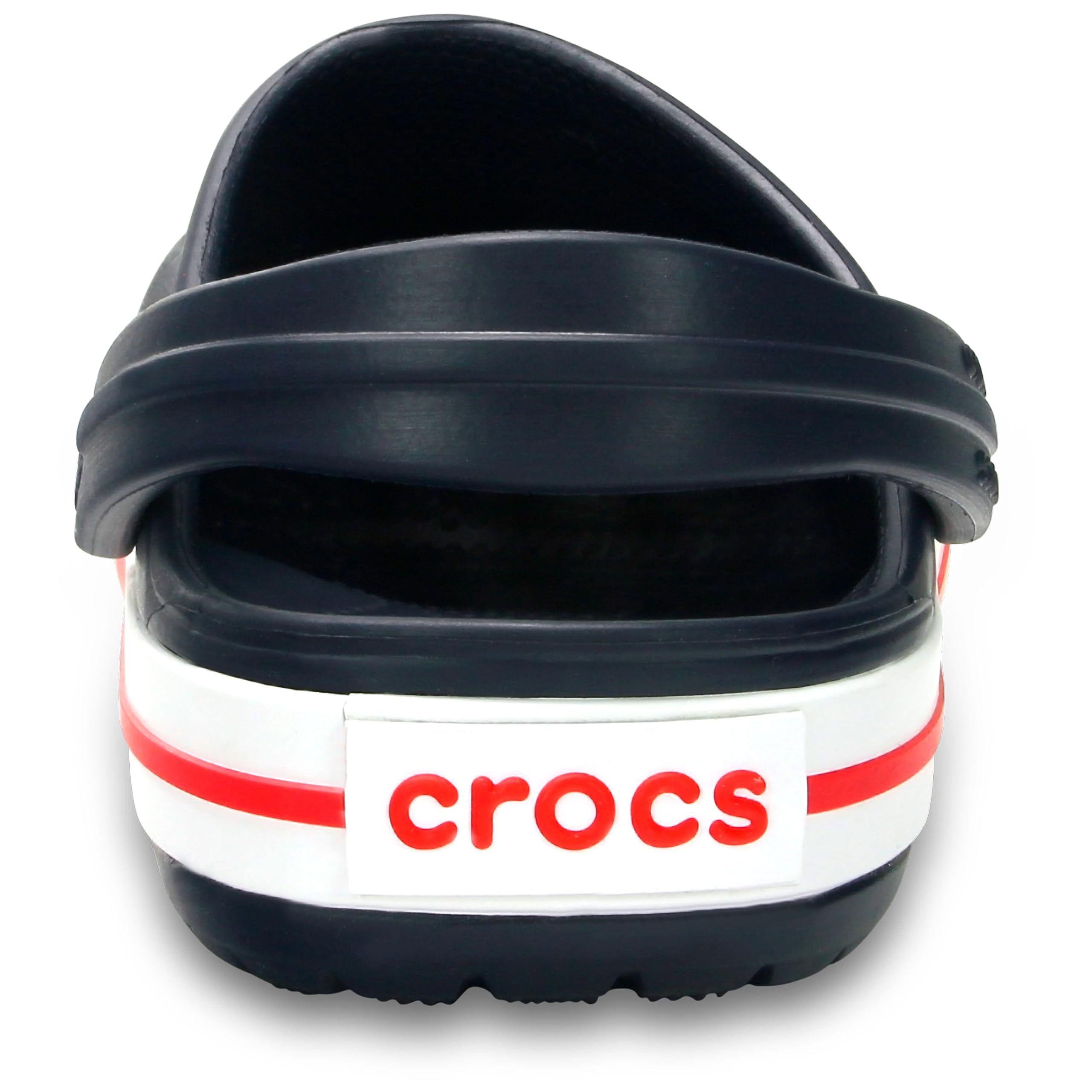 Crocs Kids Crocband Clogs, Navy/Red, 10 Toddler
